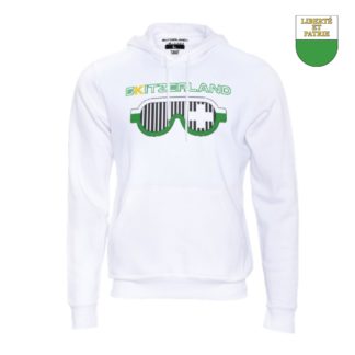 Hoodie SKITZERLAND® REGIO VAUD Blanc / White